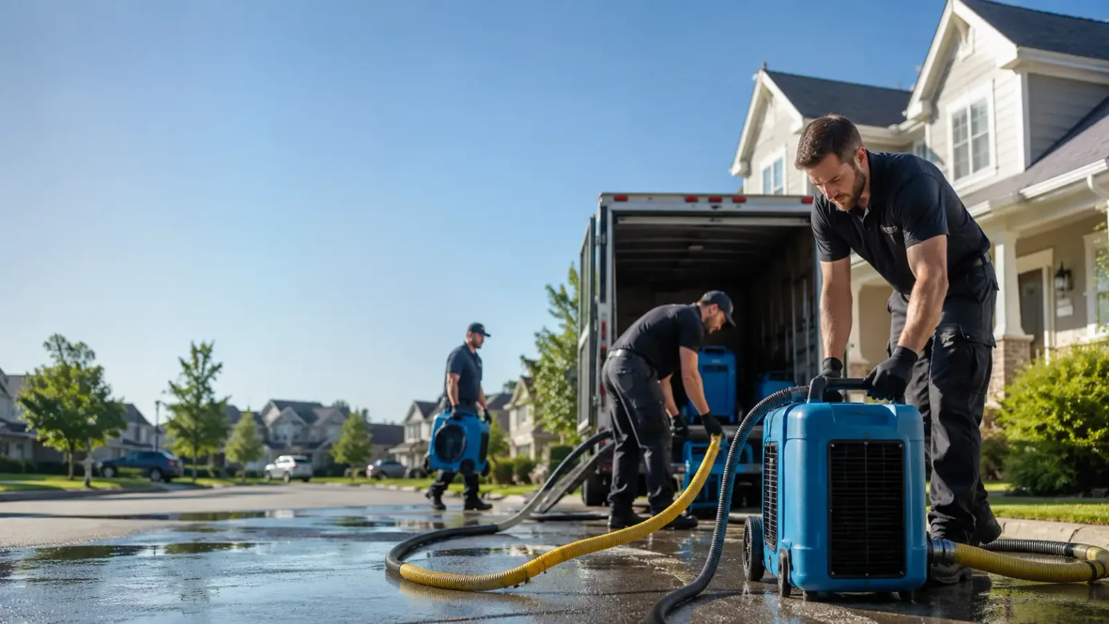 Water Damage Mitigation in New Vienna, OH